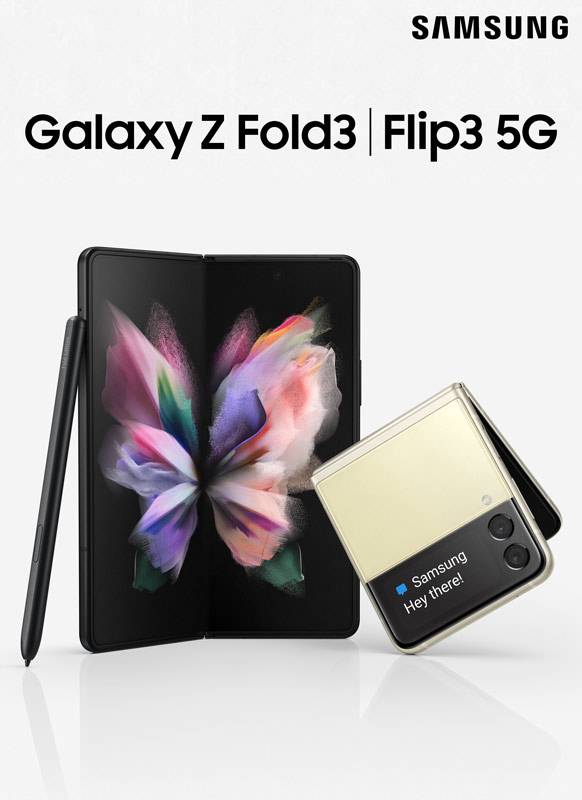 Samsung Galaxy Z Fold3 5G et Galaxy Z Flip3 5G