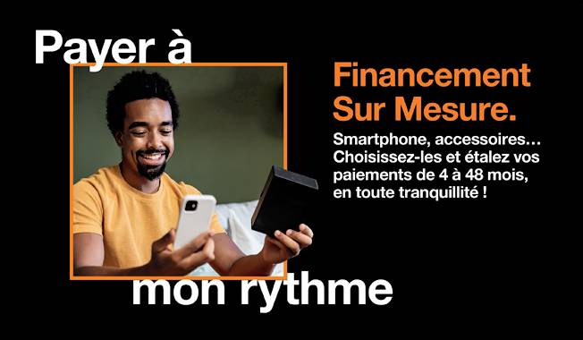 Payer à mon rythme. Financement sur mesure. Smartphone, accessoires, choisissez et étalez vos paiement de 4 à 48 mois
